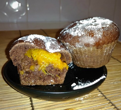 кексы с абрикосами