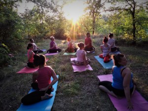 йога на природе украина