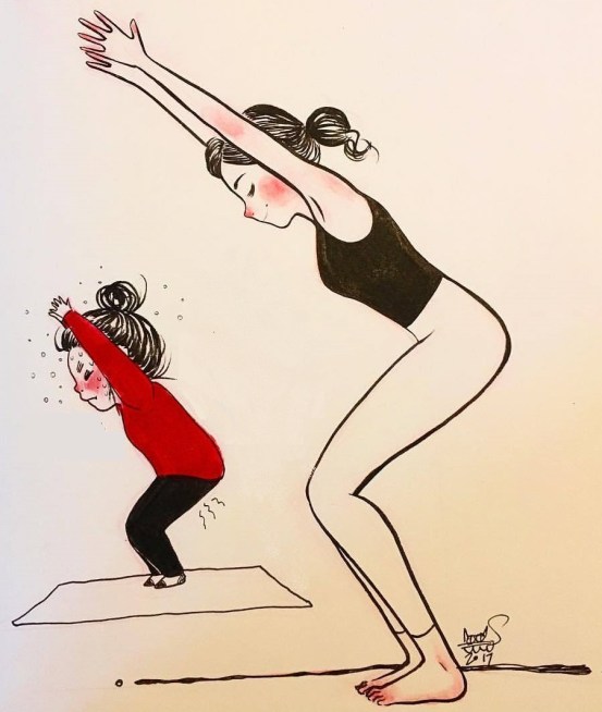 как выполнить позу стула