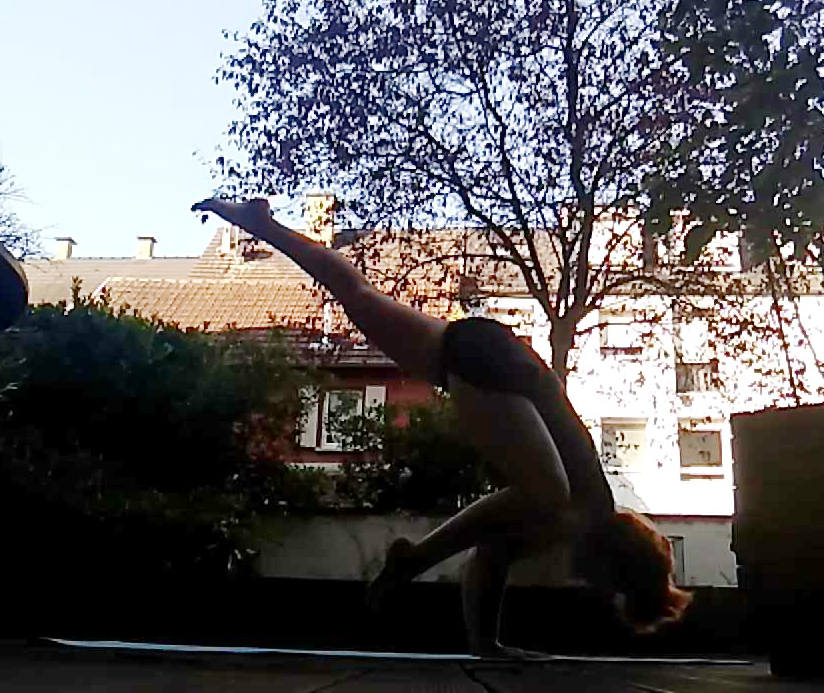 эка пада бакасана