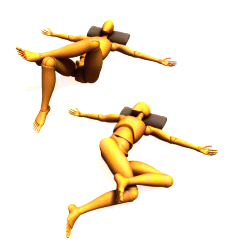 скрутка лежа от боли в спине