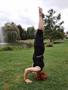 как правильно делать сиршасану