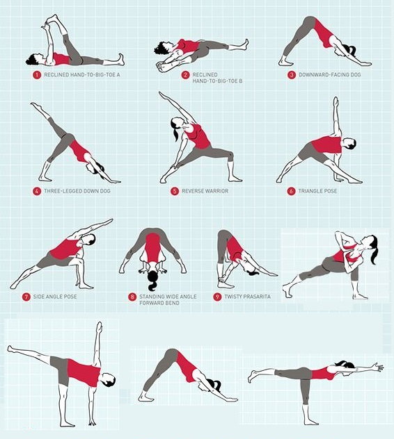 как вытянуть ноги