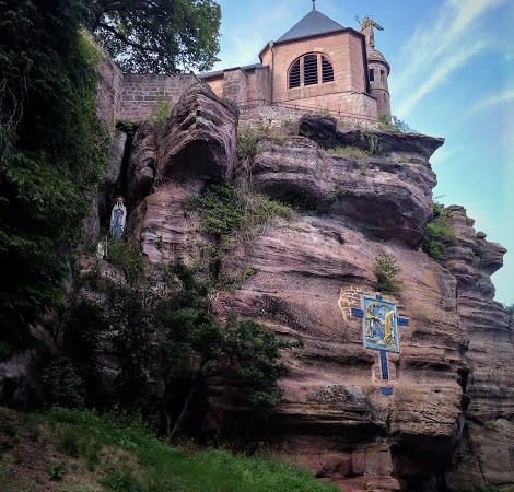 монастырь святой Одилии Эльзас