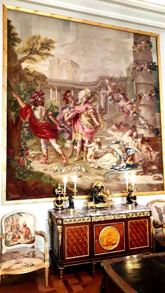 ручные гобелены в Лувре